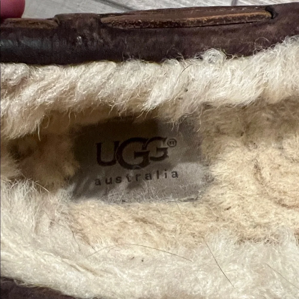 UGG Women's Dark Brown Moccasins - Picture 2 of 8